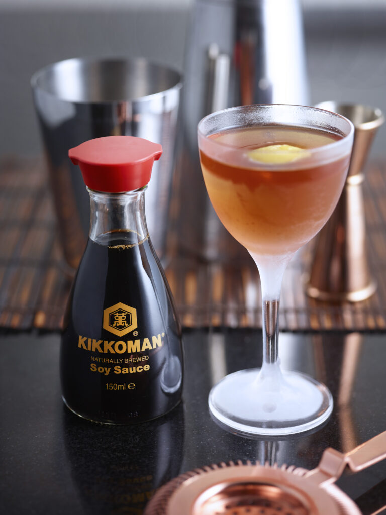 коктейл мартини джин Kikkoman