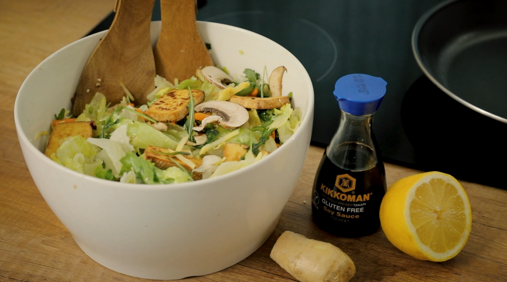 салата тофу тамари безглутен