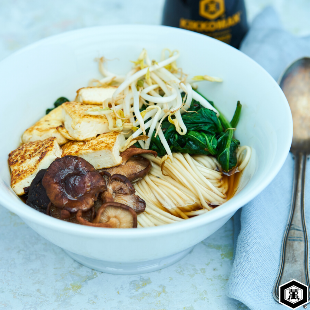 тофу супа нудли