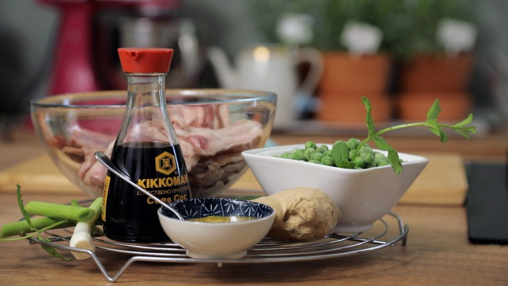 агнешки ребра пюре